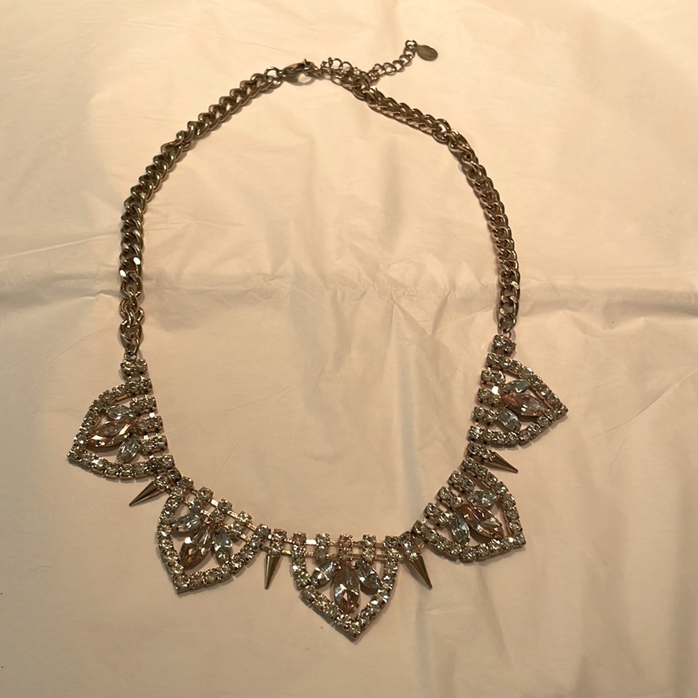 Necklace - statement jeweled
